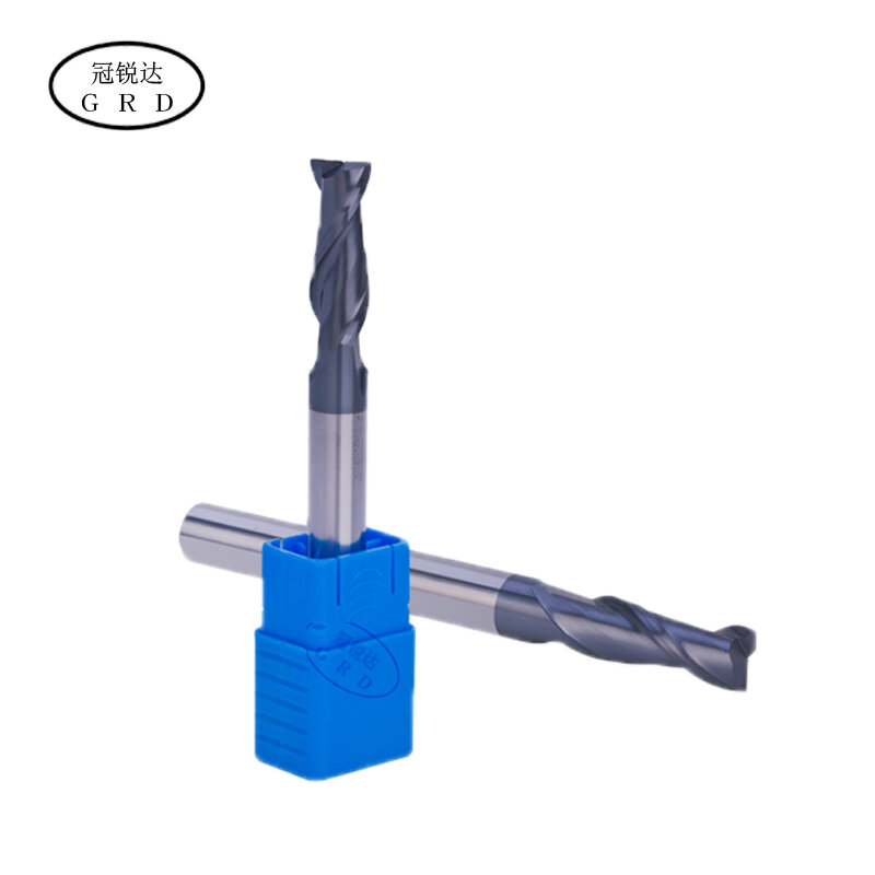 HRC45 2 Fluit frees 1.5mm 1 ~ 12mm 1 ~ 20mm 6mm 8mm 12mm 50L 60L 75L 80L 100L CNC carbide metal frees frees metall