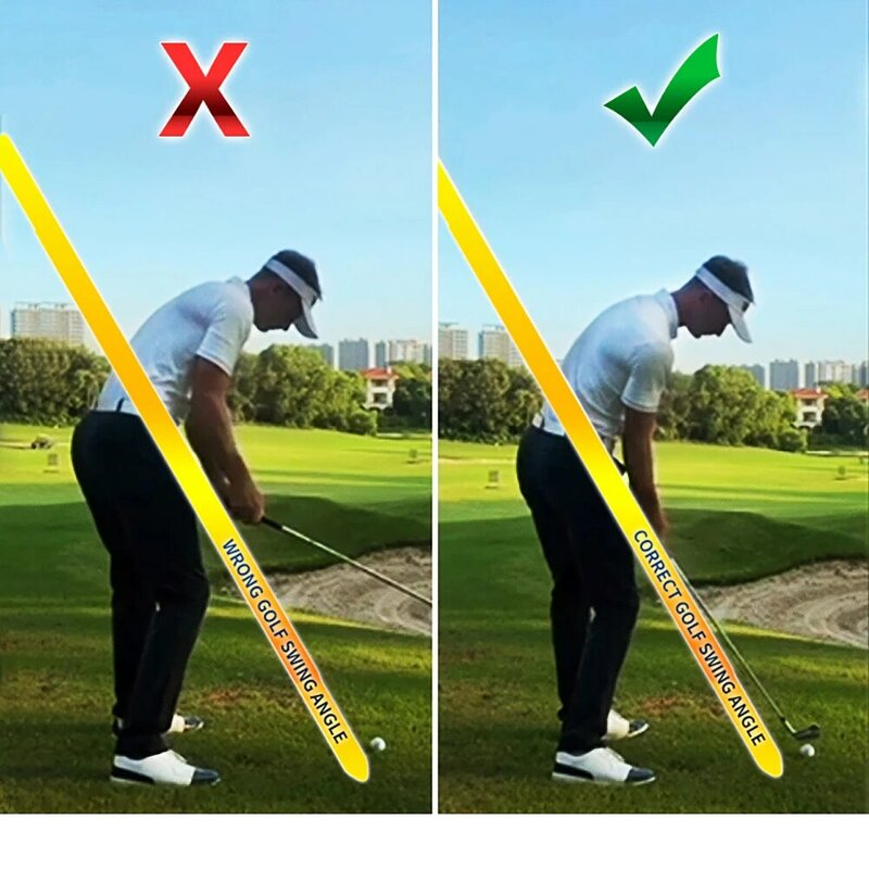 PGM Golf Rotation Swing Trainer corretto Swing errore Do Indoor Swing Plane Motion Corrector migliora la distanza di oscillazione velocitàabilesmuslimate
