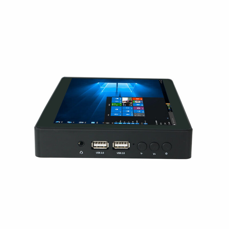 Tableta PC Industrial con pantalla táctil de 8 pulgadas, ordenador Industrial integrado, sin ventilador, panel