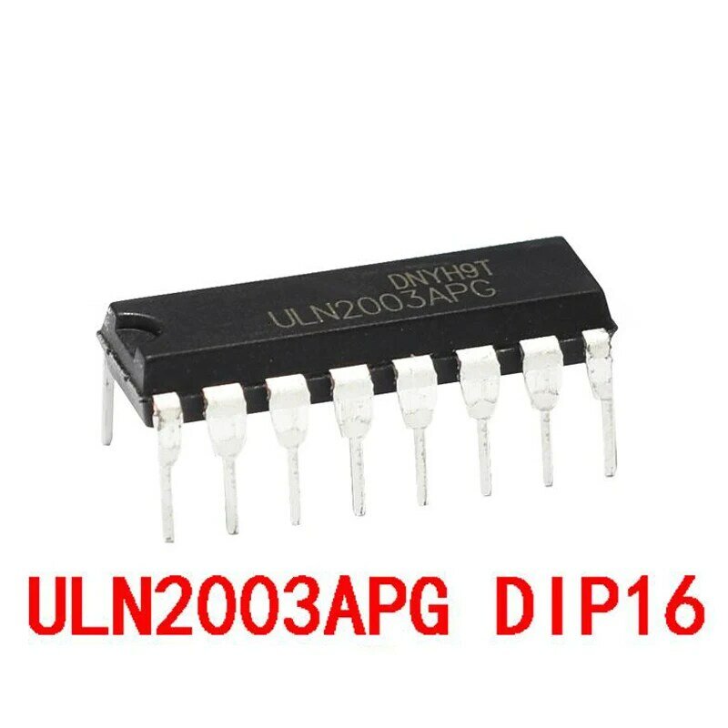 Chipset IC Original y nuevo, dispositivo ULN2003APG DIP16 ULN2003AP ULN2003A ULN2003 DIP-16 2003, 10-20 unidades