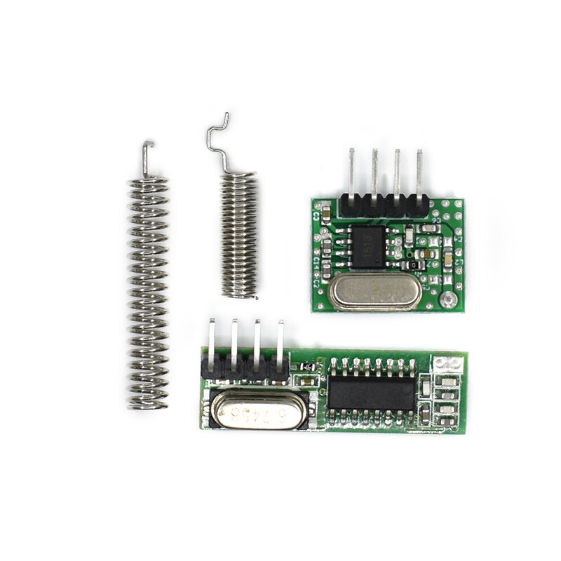 Récepteur et émetteur RF smile hétérodyne, télécommandes pour Ardu37, lot de modules sans fil, kits de bricolage, technologie 433 MHz, 433 MHz
