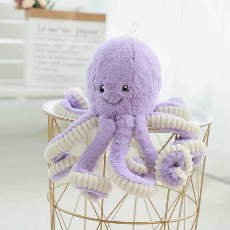 1pc 18-80cm Lovely Simulation octopus Pendant Plush Stuffed Toy Soft Animal Home Decoration Cute Animal Dolls Children xmas Gift
