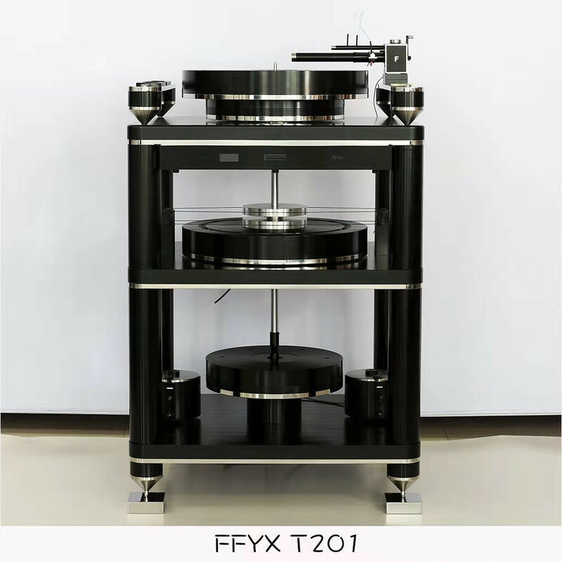 FFYX T201 الرائد الطابق فينيل الدوار LP مشغل الصوت الهواء تعليق التكنولوجيا مرحبا نهاية مشغل تسجيلات من الفينيل