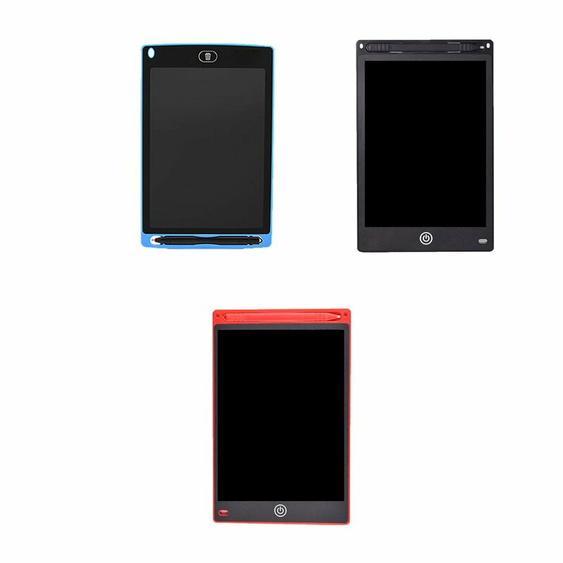 Tableta de escritura LCD inteligente portátil de 8,5 pulgadas, Bloc de notas electrónico, dibujo, gráficos, escritura a mano, tablero con batería de botón CR2020