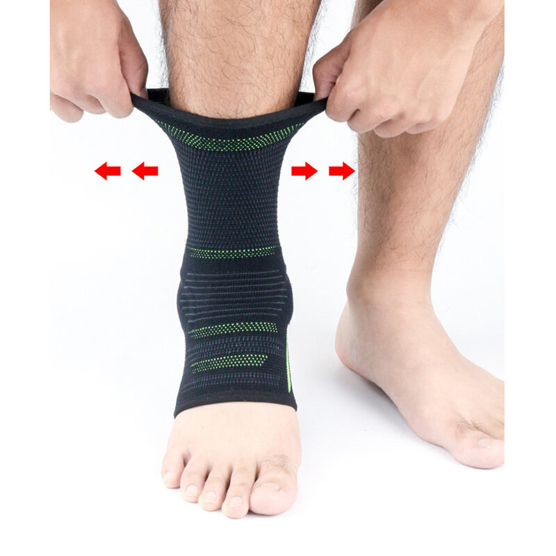 Fasciatura per cavigliera sportiva supporto pressurizzato protezione per piedi rampicanti da calcio SPSLF20025