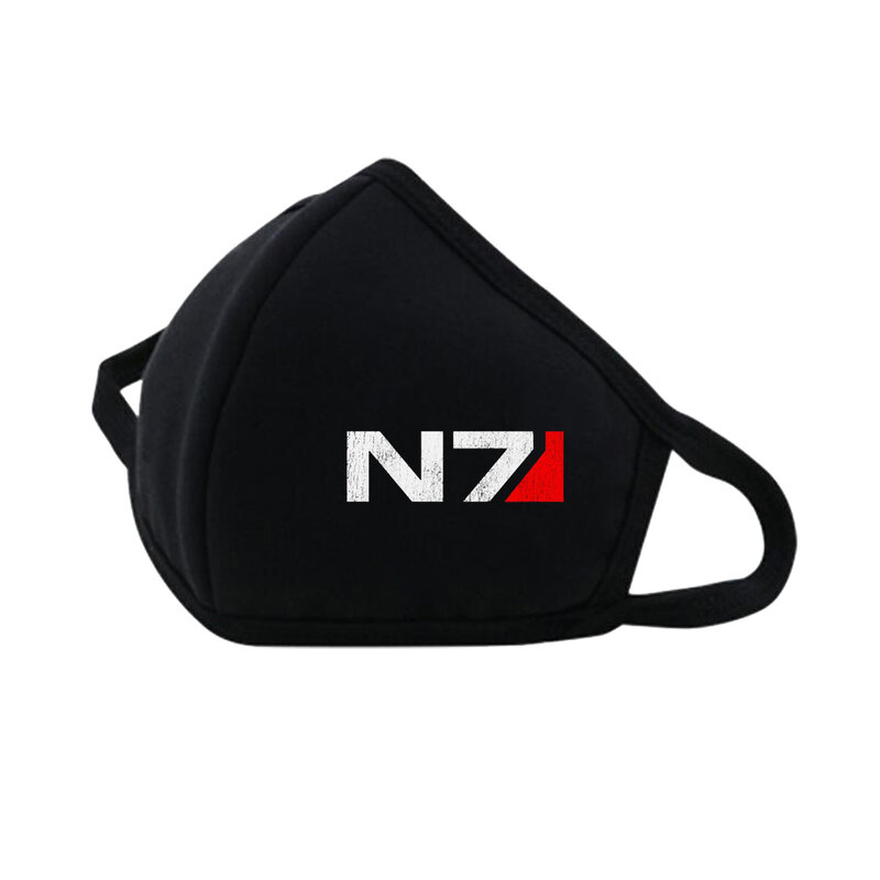 Game Mass Effect Mouth Face Mask Dustproof Breathable Fashion Accessories Protective Cover Masks