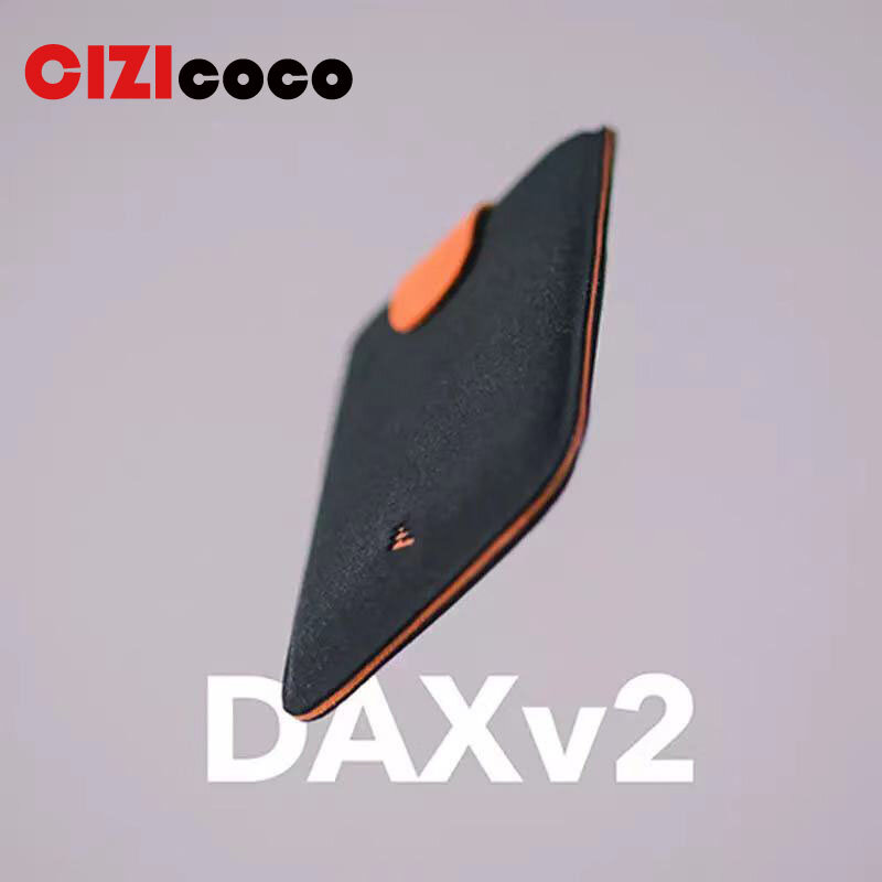 Mini tarjetero DAX V2 para hombre y mujer, soporte de papel portátil Delgado, billetera de diseño extraíble, pendiente de Color, 5 tarjetas, monedero corto