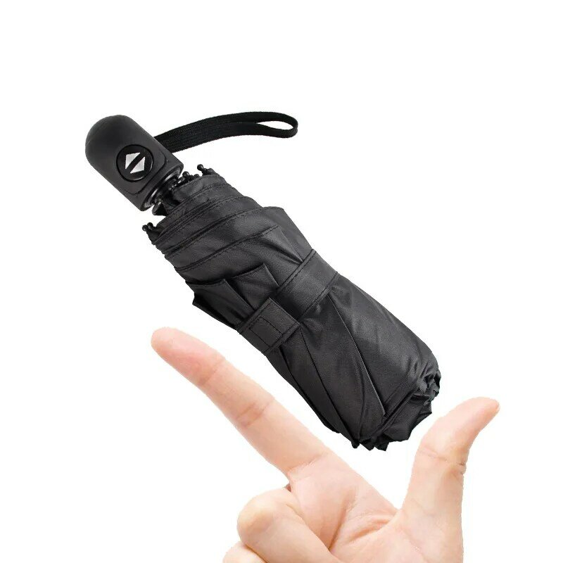 Criativo mini guarda-chuva portátil cinco-dobrável bolso guarda-chuva chuva feminino totalmente-automatictravel guarda-chuva ferramentas ao ar livre