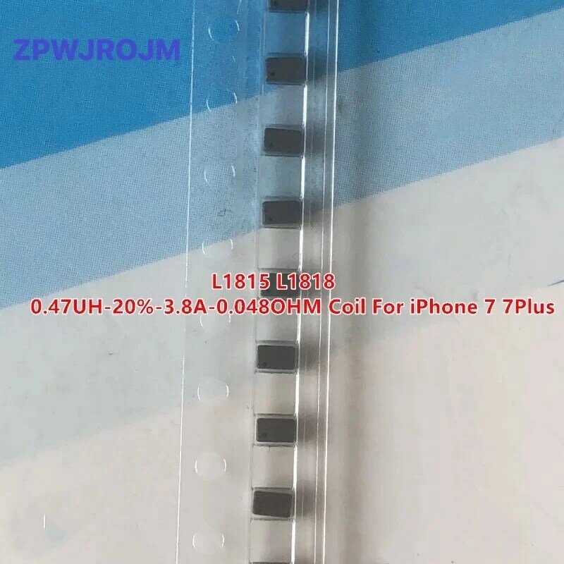 30-50 pz L1815 L1818 0.47UH-20%-3.8A-0.048OHM bobina per iPhone 7 7Plus