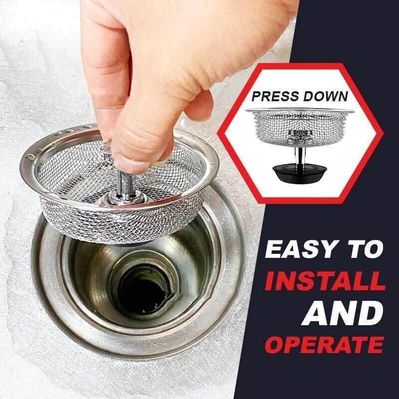 Roestvrijstalen Aanrecht Zeef Plug Water Wastafel Gootsteen Filter Mand Draine Accessoires Afvoerputje Mesh Sink Tool