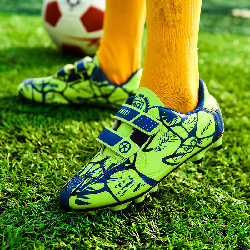 Diskon Besar Sepatu Bola Anak-anak Fashion Sepak Bola Cleat Sneakers Lapangan Futsal Anak Laki-laki Sneakers Sepak Bola Spike Zapatos De Fútbol