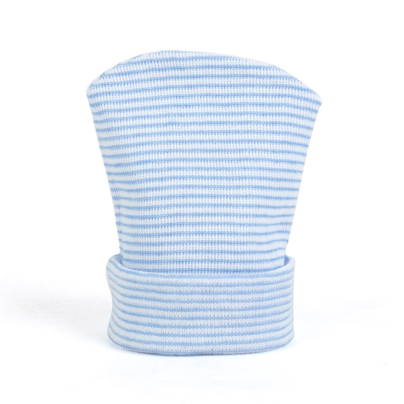 Baby Girls Striped Beanies Infant Warm Beanie Hats Cotton Fashion Caps Toddler Newborn Turban Wraps Elastic Bonnet Unisex Hat