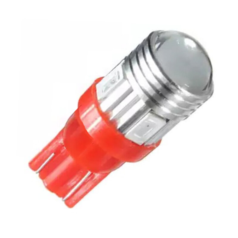 10-100pcs W5W T10 LED 194 168 Car LED Reading Light Bulbs License Plate Clearance Lamp 5630 6SMD White Red Yellow Blue Pink 12V
