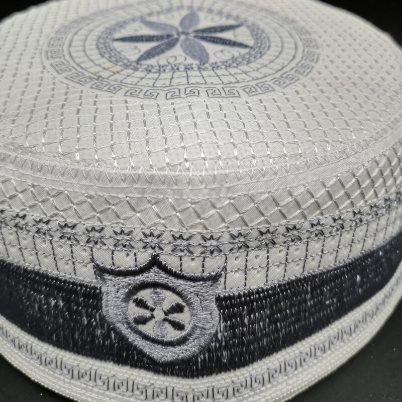 ศาสนาอิสลามเวลา Topi หมวกผู้ชาย Kipa Judia Kippa หมวกมุสลิมซาอุดีอาระเบียอิสลาม Prayer พรมมุสลิมหมวกสำหรับชาย Namaz