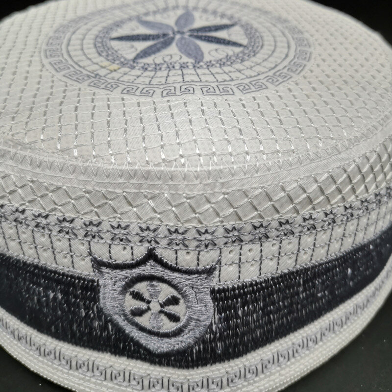 Chapéus masculinos kipa judia kippa, muçulmano, arábia saudita, tapete de oração muçulmano para homens