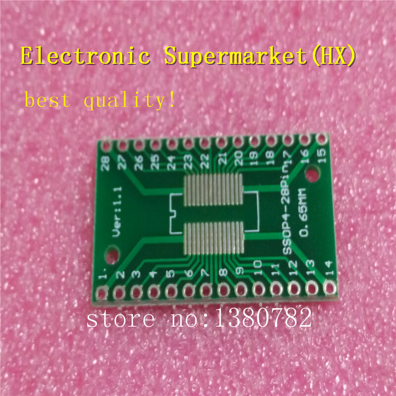 Gratis Verzending 50 Stks/partijen SSOP28 TSSOP28 SOP28 Om DIP28 Transfer Board Dip Pin Board Toonhoogte Adapter