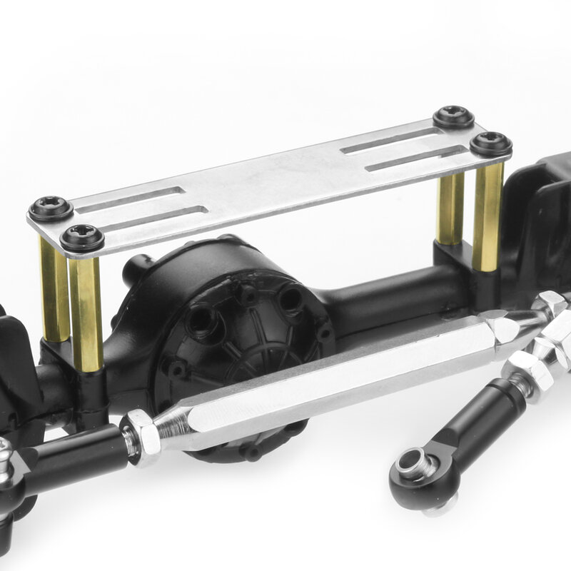 TAOKRC Upgrade Servo Logam Penahan Braket Kit Suku Cadang untuk Wpl Rc Mobil Truk B14 B16 B36 C24 C34 4WD 6WD