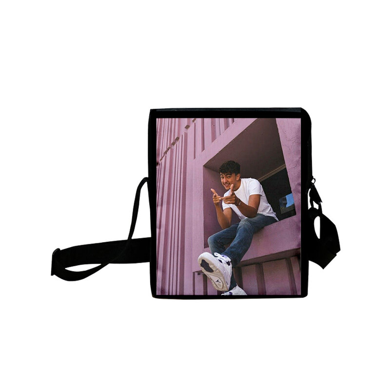 INoxtag-男性と女性のためのファッショナブルな3Dプリントバッグ,カジュアルスタイル,ジッパー付きオックスフォードバッグ