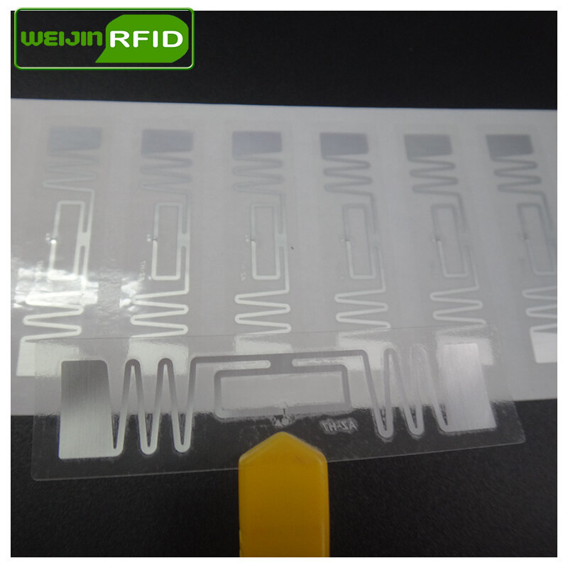 RFID naklejka UHF NXP Ucode7 AZ-H7 mokra wkładka 915mhz 900 868mhz 860-960MHZ EPCC1G2 6C karta inteligentna adhensive aktywny znacznik systemu RFID etykieta