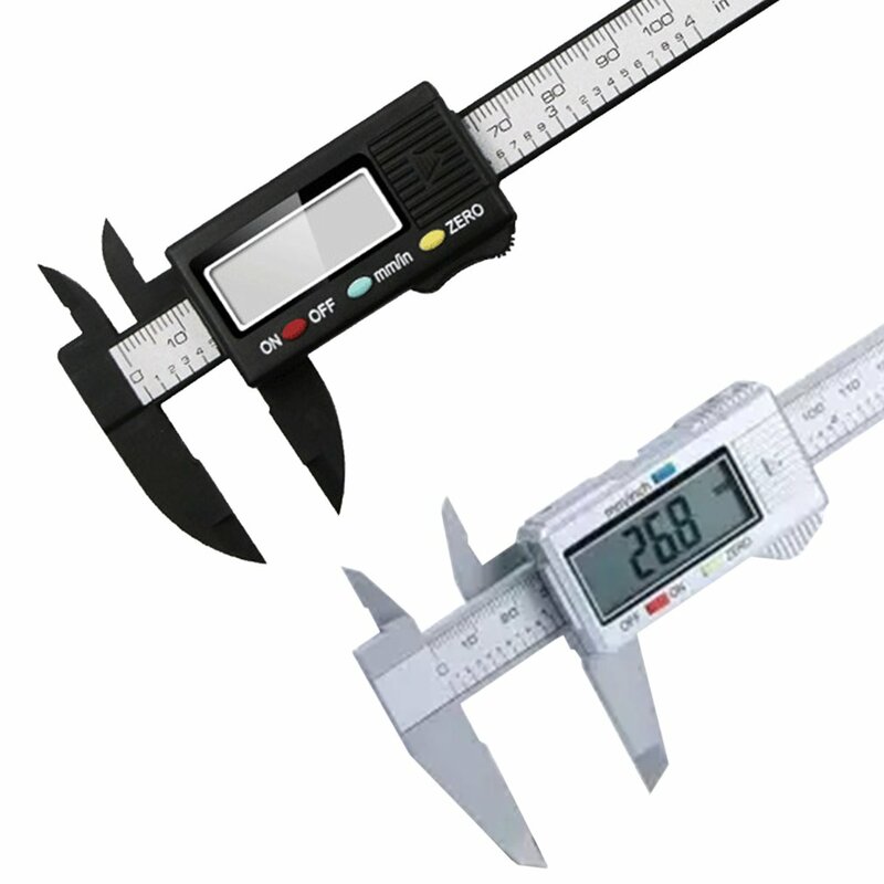 2020 display digital eletrônico quente vernier caliper 0-150mm de plástico digital ferramenta de medição de caliper diâmetro interno