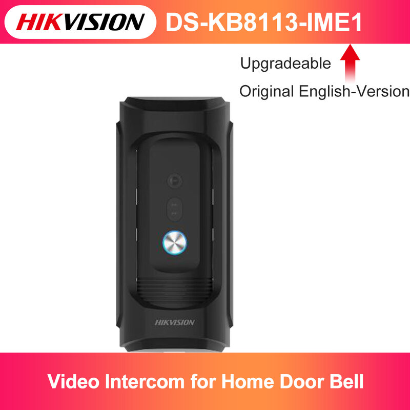 Dalam Saham DS-KB8113-IME1 Hikvision Doorphone Video Intercom untuk Rumah Bel Pintu POE dengan 2MP HD Kamera HIK-CONNECT