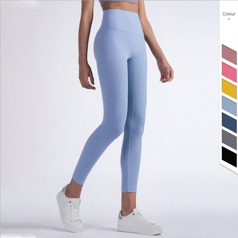 Leginsy damskie leginsy sportowe damskie Vnazvnasi 2020 gorąca sprzedaż Fitness kobiece legginsy pełnej długości 19 kolorów spodnie do biegania wygodne i dopasowane spodnie do jogi