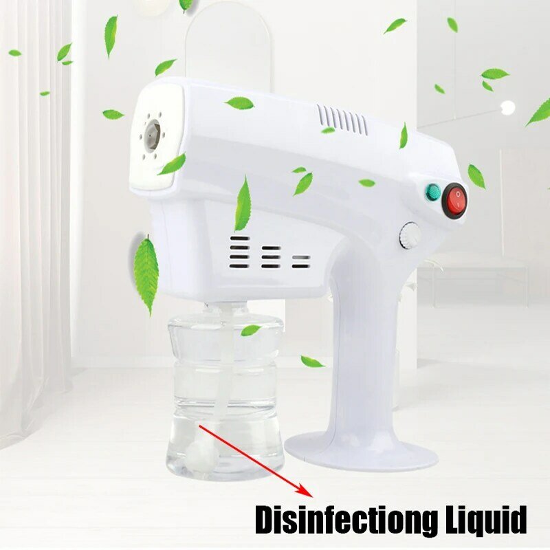 Mini máquina desinfectante de 220V, pistola nebulizadora de 900W, esterilización manual para el hogar, coche, oficina, mata Virus