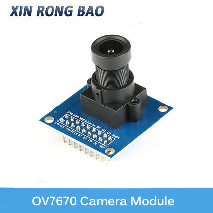 Módulo de cámara OV7670 OV7670, puertos modulares VGA, control de exposición automático, pantalla de tamaño activo 640X480 para Arduino