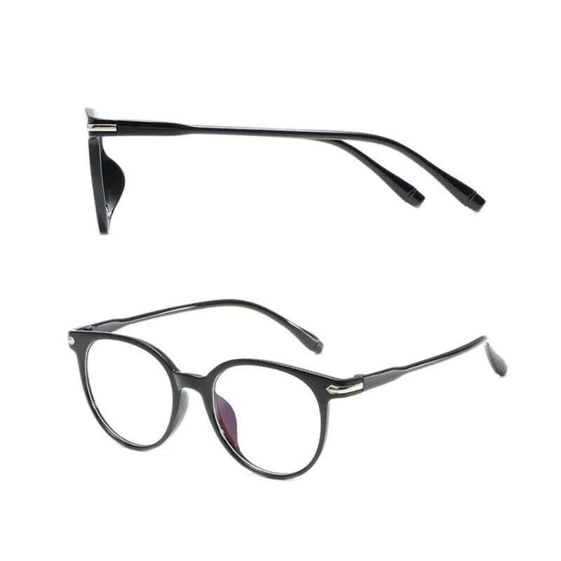 Elbru-monturas de gafas ópticas para hombre y mujer, anteojos ultraligeros, montura transparente, Negro, Rosa, azul