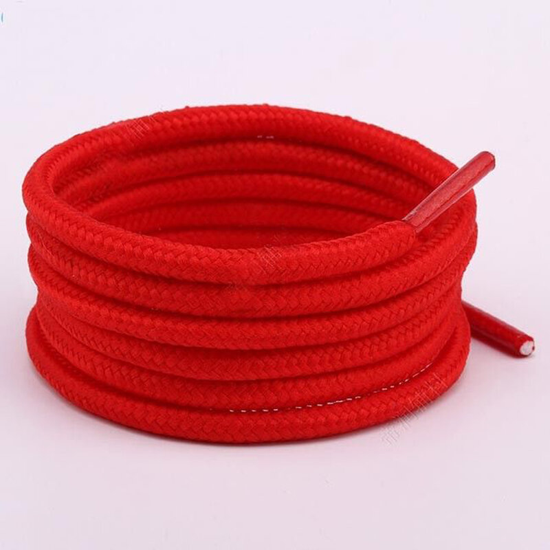 50cm-150cm długości okrągłych sznurówek sznurowadła sznurowadła sznurowadła do butów kolorowe fioletowo-czerwony sznurowadła wysokiej jakości