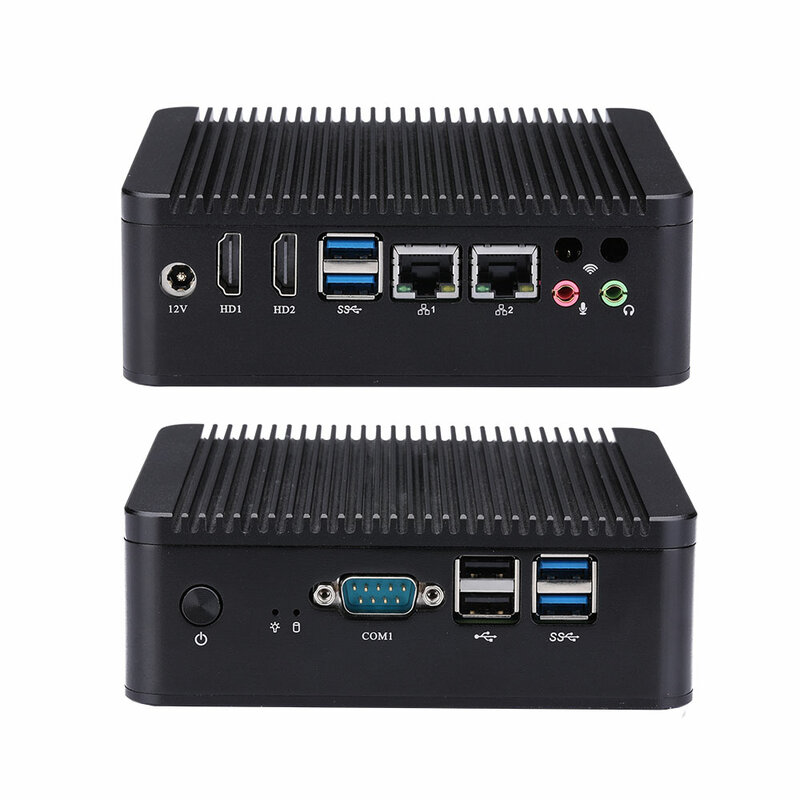 7. Qotom Mini PC Core i3 i5 i7, obsługuje AES-NI Opnsense Firewall Gateway Router