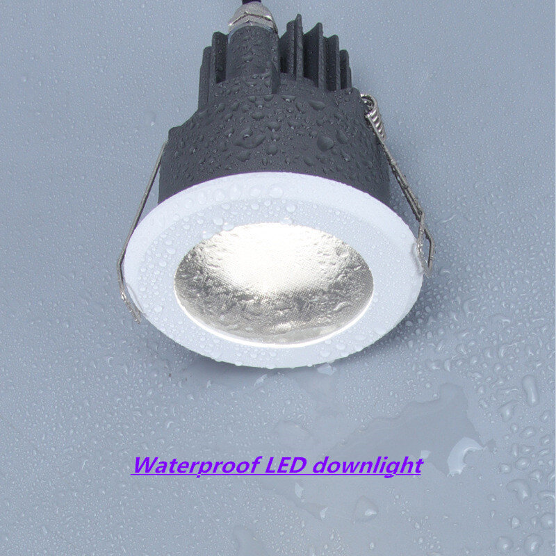 8W12W fendinebbia da incasso a LED impermeabile da bagno IP65 per doccia da cucina
