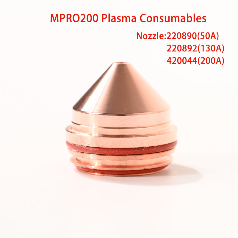 Hoge Kwaliteit Mpro200 Plasma Snijmachine Verbruiksartikelen Nozzle 220890 220892 420044