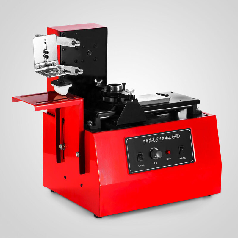 YM-600B almofada máquina de impressão automática máquina de codificação de tinta garrafa tampa inferior data de produção impressão impressora a jato de tinta máquina