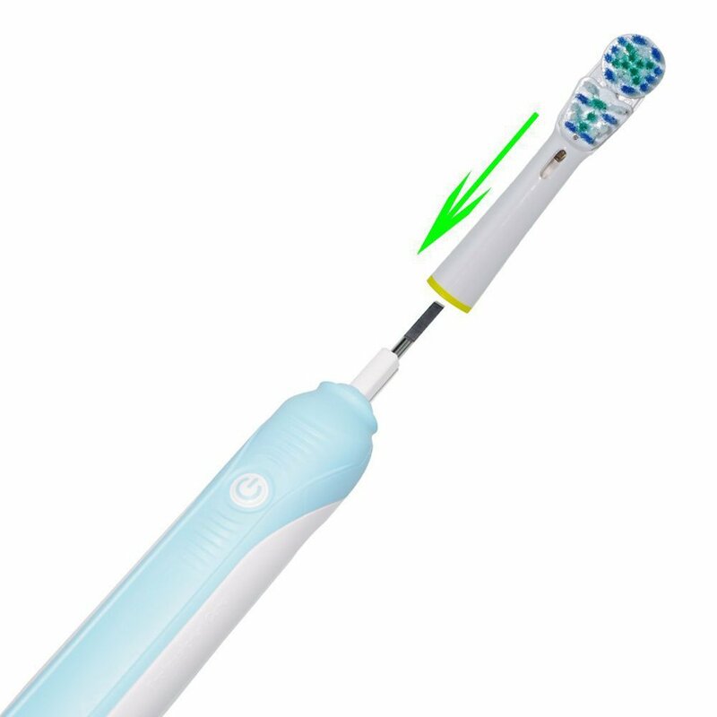 8 × testine di ricambio per spazzolino elettrico oral-b Fit Advance Power/Pro Health/Triumph/3D Excel/vitalità pulizia di precisione