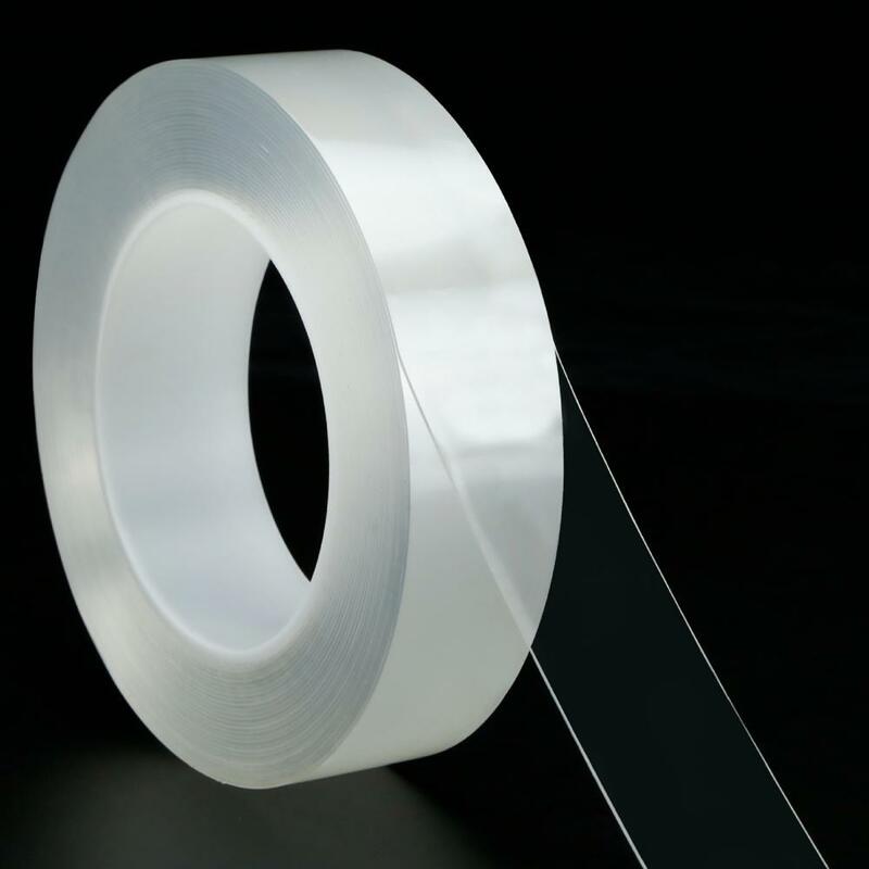 Cinta adhesiva transparente de doble cara para el hogar, cintas impermeables de cocina, 300cm, 10/20/30/50mm