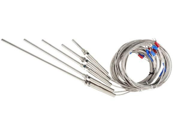 Тип зонда 100 мм K термопары зонд 0-400C Датчик температуры щит провода длина кабеля 1 м/2 м/3 м/4 м/5 м