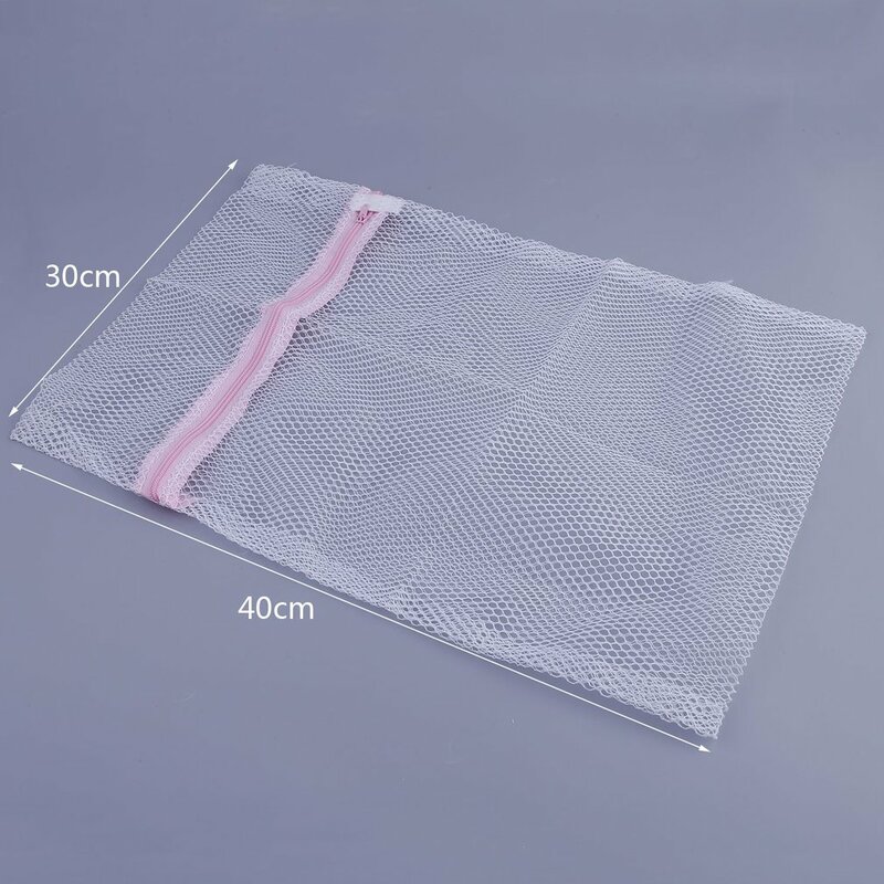 2021 Zippered Mesh Laundry Wash Bags Foldable Delicates Lingerie Bra Socks Underwear Washing Machine Clothes Protection Net