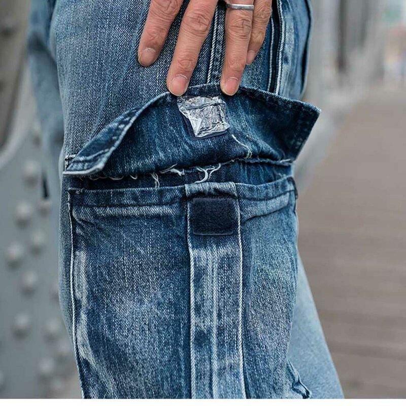 موضة البضائع السراويل الرجال جينز غير رسمي الهيب هوب حريم بنطلون فضفاض فضفاض ملابس الشارع الشهير المتعثرة الدنيم الملابس حجم كبير