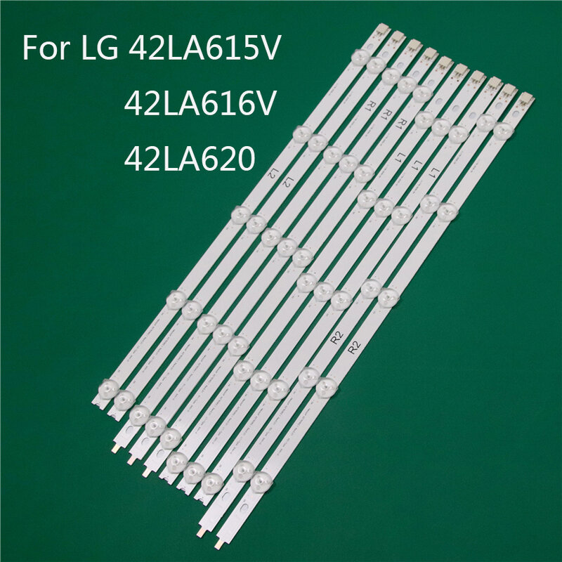 LED TV Illumination Part For LG 42LA615V 42LA616V 42LA620 LED Bars Backlight Strips Line Ruler 42" ROW2.1 Rev 0.01 L1 R1 R2 L2
