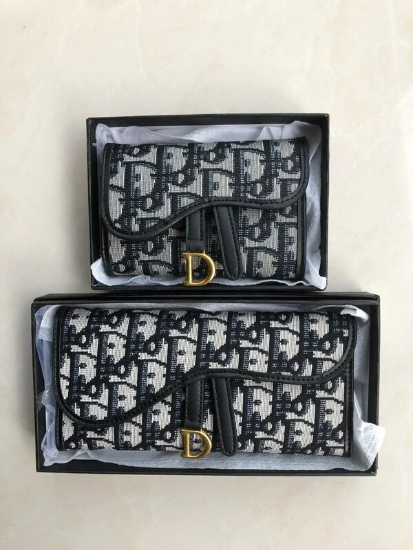 Dior 핸드백 클러치 백 대각선 패키지 이른 봄 새로운 전통적인 버킷 바게트 핸드백 숄더 백 레이디 지갑
