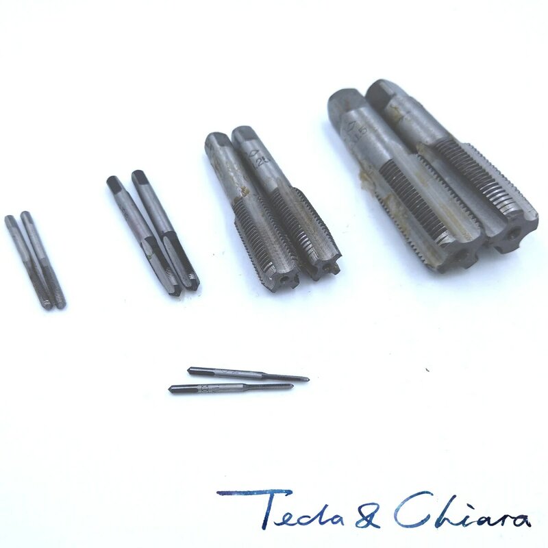 1Set M6 M7 x 0,75mm 1mm Taper und Plug Metric Tap Pitch Für Mold Bearbeitung * 0,75 1