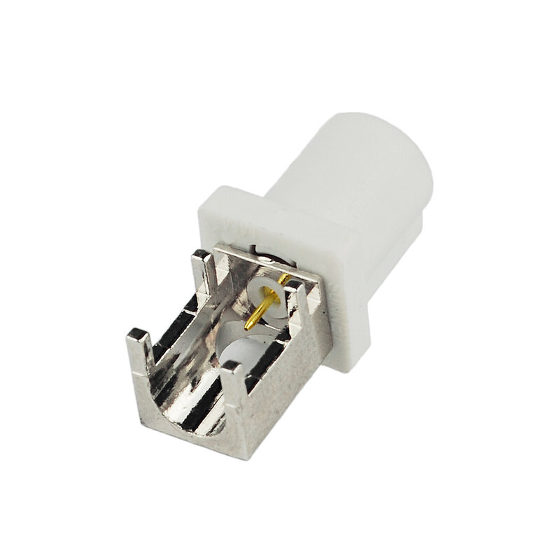 Smile-Connecteur coaxial Fakra blanc/9001 mâle, 10 pièces, montage PCB à angle droit, radio RF