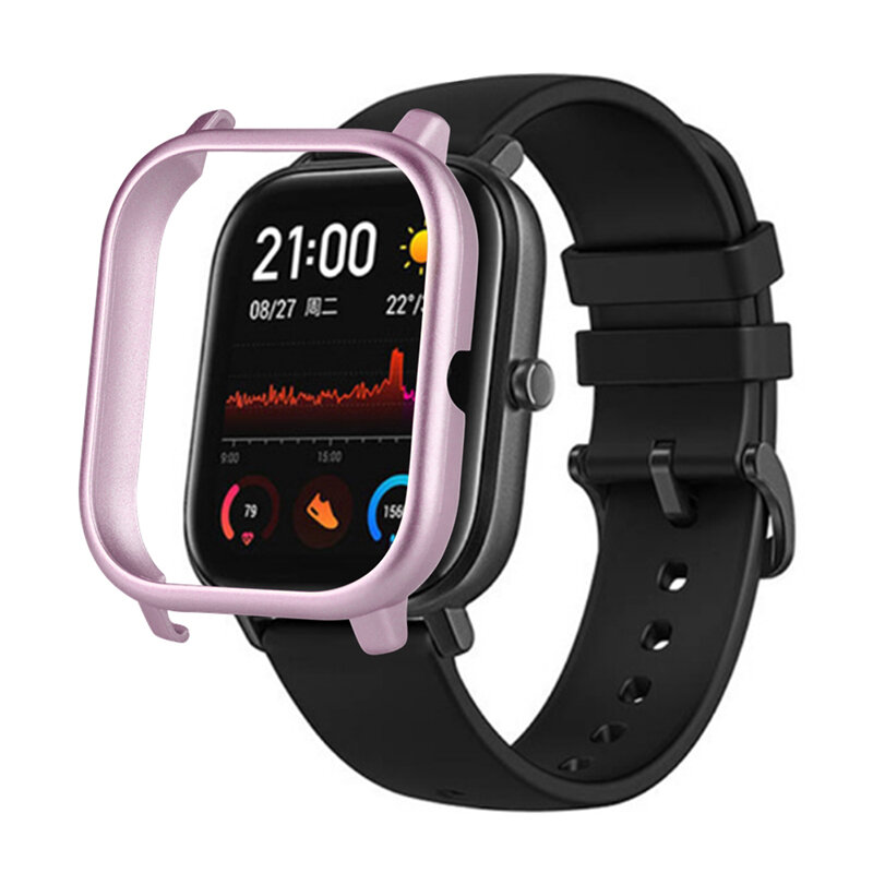 New metal PC ultra Smart Watch light Protective Case Cover for Huami AMAZFIT GTS Watch Frame replacement Smartwatch Accessories