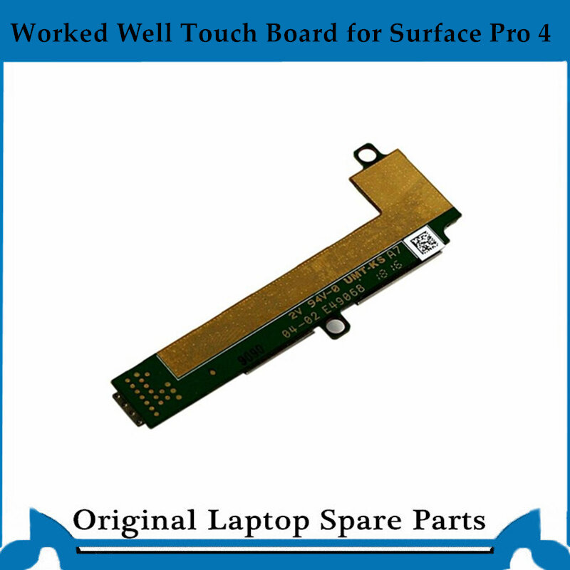 Substituição de placa de controlador de conector digitalizador touch para microsoft surface pro 4