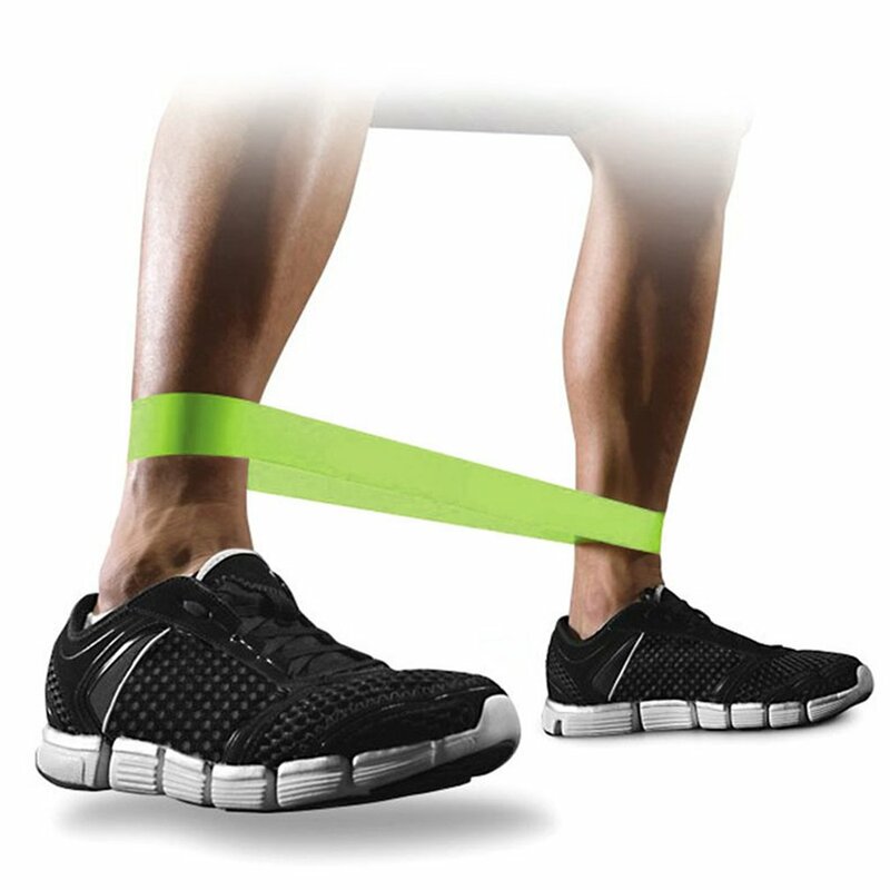2018 nowa elastyczna konstrukcja taśmy oporowe jogi o wysokiej wytrzymałości gumowa pętla Pilates Sport trening Fitness do ćwiczeń, elastyczne opaski