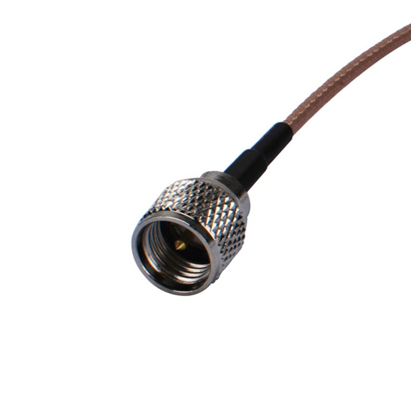 Mini-tomada da frequência ultraelevada superbat ao cabo coaxial masculino rg316 15cm rf do cabo da trança da mini-frequência ultraelevada