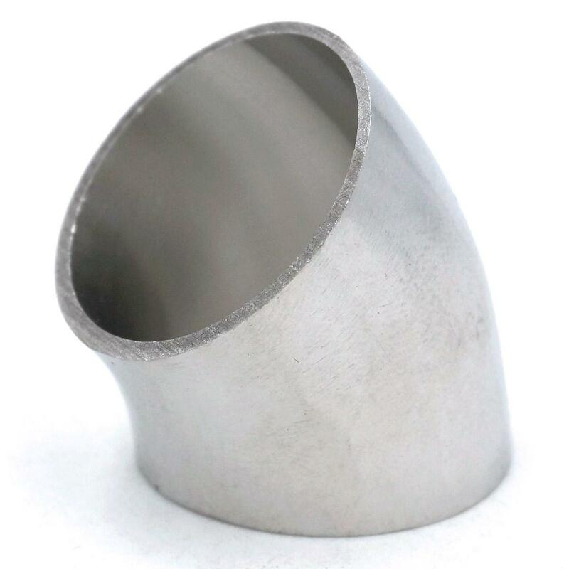 Outer Diameter 32mm 304 Stainless Steel Sanitary Welding 45 Degree Elbow Pipe Fitting