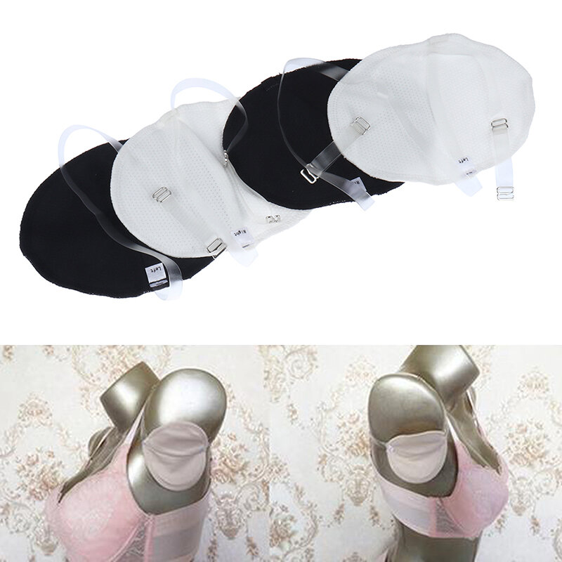 Almohadilla de protección contra el sudor lavable y reutilizable, protectores absorbentes para vestido, almohadilla desodorante, 1 par