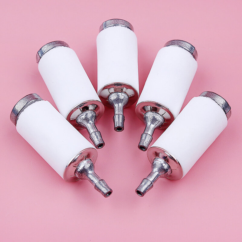 5pcs/lot Fuel Filters Kit For Jonsered Craftsman Husqvarna Poulan Gas Chainsaw Trimmer Blower Engine Replacement Spare Parts